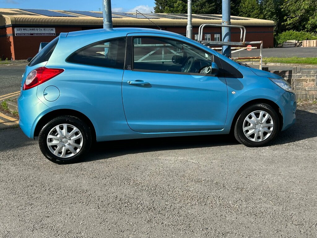 Ford KA 1.2 Edge Hatchback Euro 6 Ss SB14HXN Blue #4