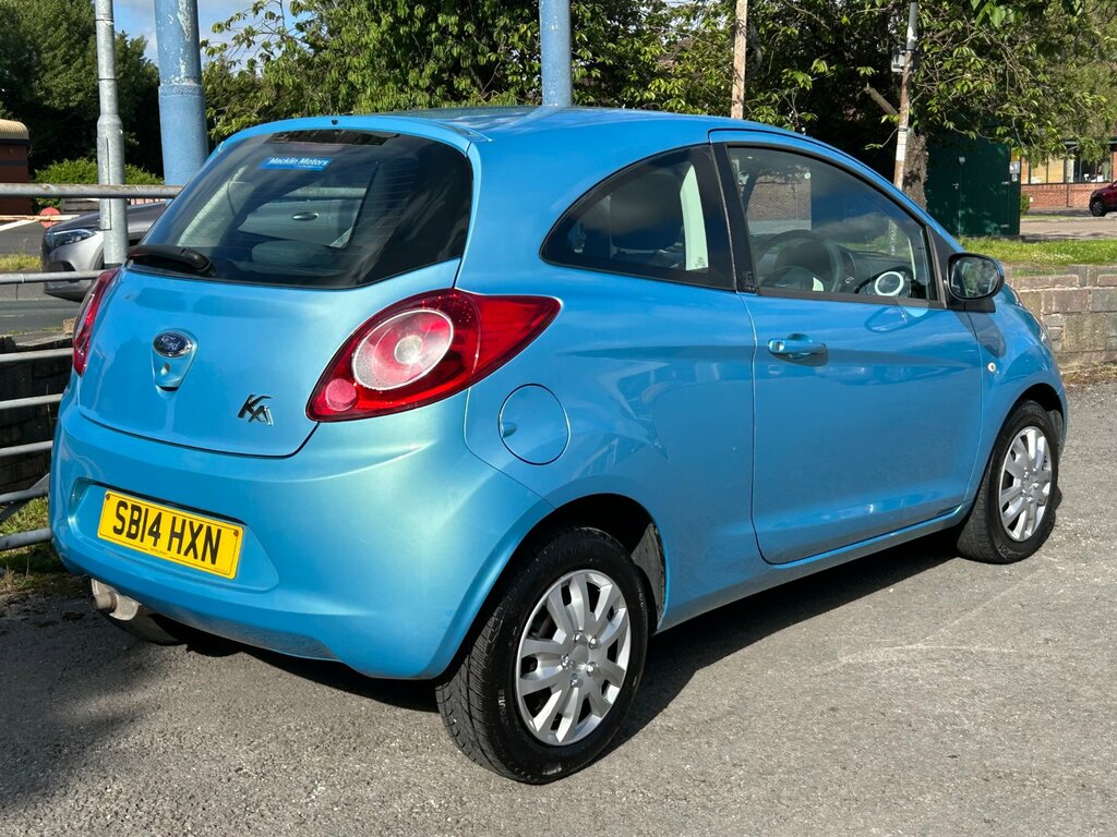 Ford KA 1.2 Edge Hatchback Euro 6 Ss SB14HXN Blue #2
