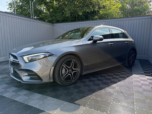 Mercedes-Benz A Class 2019 2.0 A35 Amg Premium Plus Hatchback Petr DY19WKZ Grey #2