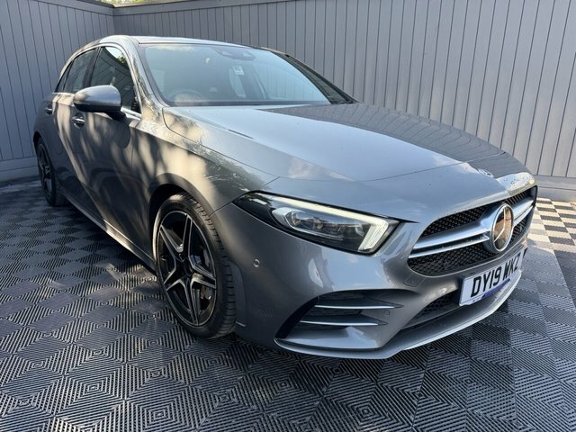 Mercedes-Benz A Class 2019 2.0 A35 Amg Premium Plus Hatchback Petr DY19WKZ Grey #6