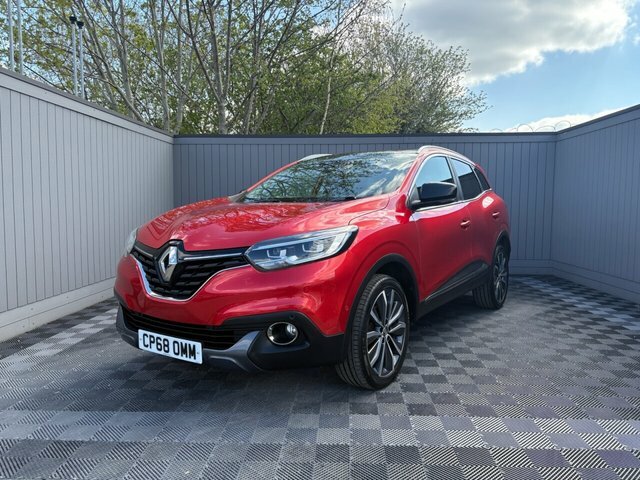 Renault Kadjar 2018 1.3 Tce Signature S Nav Suv CP68OMM Red #4