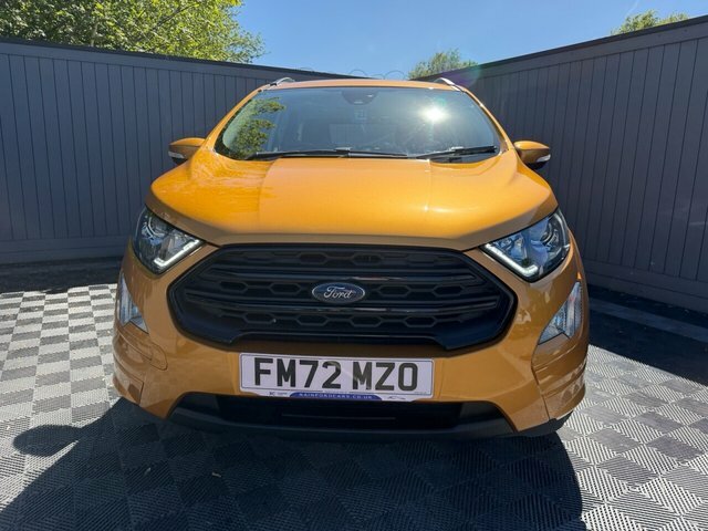 Ford Ecosport 2022 1.0T Ecoboost Gpf St-line Suv Manu FM72MZO Yellow #4