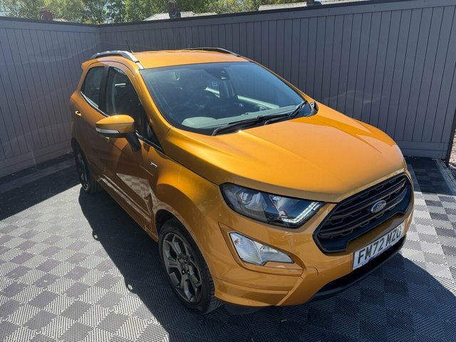 Ford Ecosport 2022 1.0T Ecoboost Gpf St-line Suv Manu FM72MZO Yellow #5