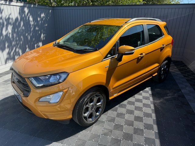 Ford Ecosport 2022 1.0T Ecoboost Gpf St-line Suv Manu Yellow