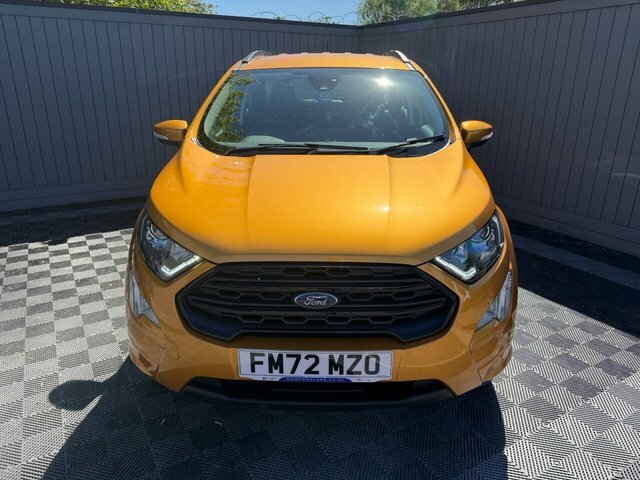 Ford Ecosport 2022 1.0T Ecoboost Gpf St-line Suv Manu FM72MZO Yellow #3