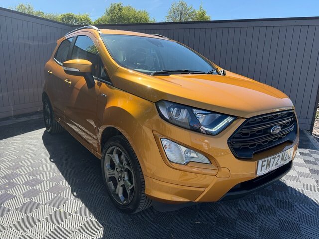 Ford Ecosport 2022 1.0T Ecoboost Gpf St-line Suv Manu FM72MZO Yellow #6