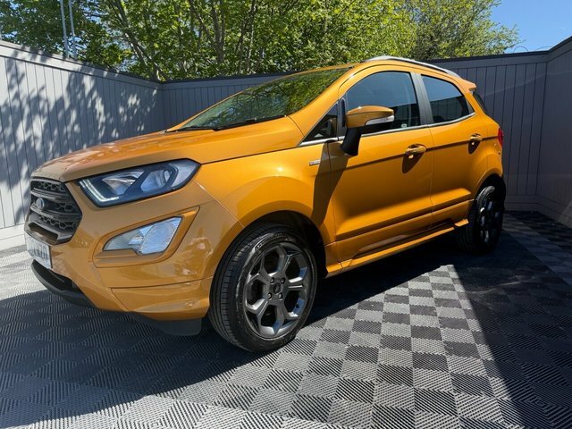 Ford Ecosport 2022 1.0T Ecoboost Gpf St-line Suv Manu FM72MZO Yellow #2
