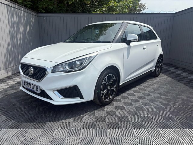 MG MG3 2019 1.5 Vti-tech Exclusive Hatchback M AE69OTB White #2