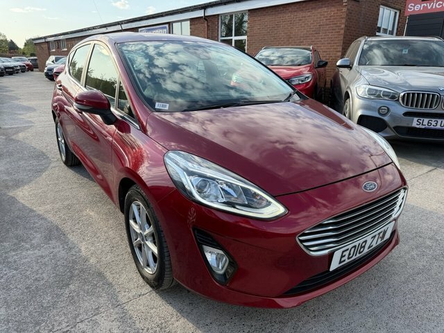 Ford Fiesta 2018 1.0T Ecoboost Zetec Hatchback Manu Red