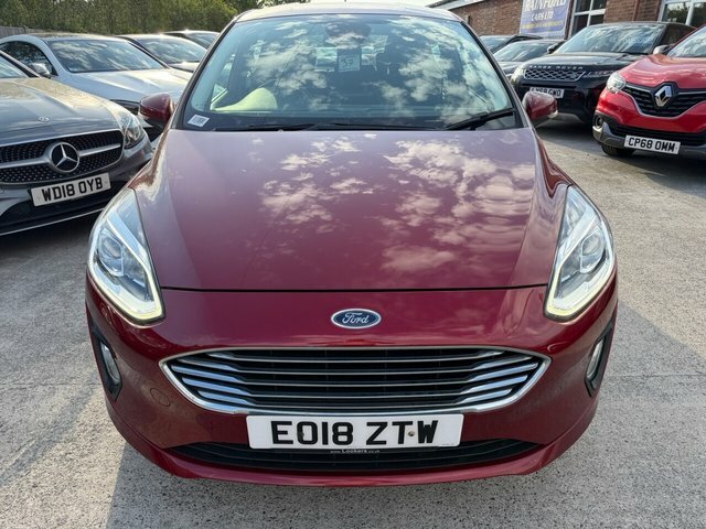 Ford Fiesta 2018 1.0T Ecoboost Zetec Hatchback Manu EO18ZTW Red #2