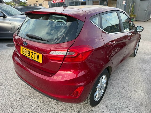 Ford Fiesta 2018 1.0T Ecoboost Zetec Hatchback Manu EO18ZTW Red #6
