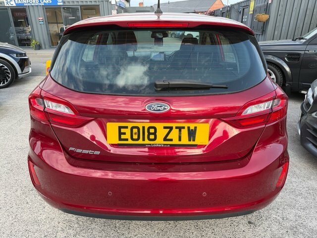 Ford Fiesta 2018 1.0T Ecoboost Zetec Hatchback Manu EO18ZTW Red #5
