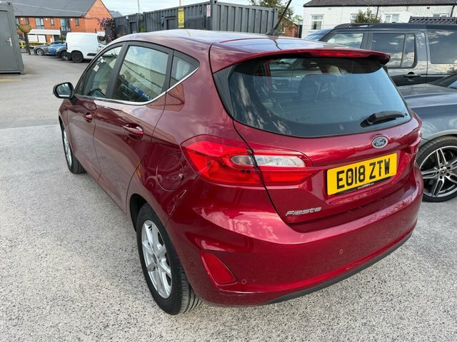 Ford Fiesta 2018 1.0T Ecoboost Zetec Hatchback Manu EO18ZTW Red #4