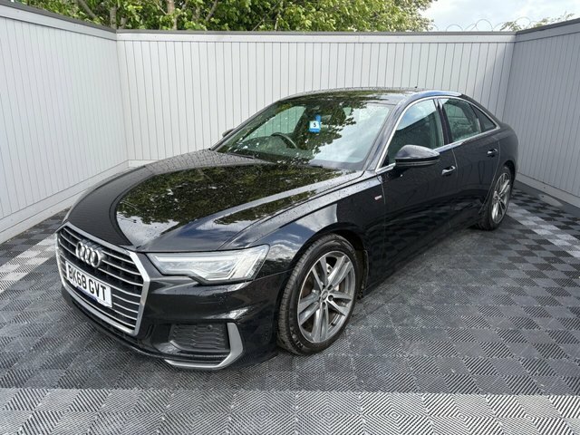 Audi A6 Saloon 2018 2.0 Tdi 40 S Line Saloon S Tronic BL68EZR Black