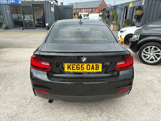 BMW 2 Series Gran Coupe 2015 2.0 220I M Sport Coupe Euro 6 Black #6