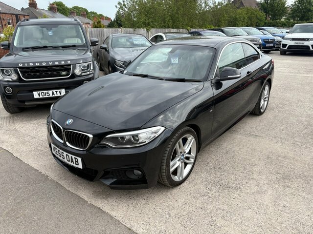 BMW 2 Series Gran Coupe 2015 2.0 220I M Sport Coupe Euro 6 Black #3