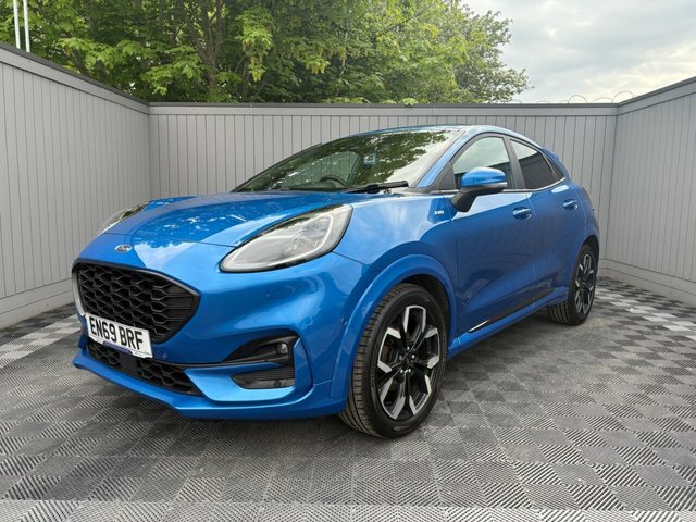 Ford Puma 2020 1.0T Ecoboost Mhev St-line X First Edition Su EN69BRF Blue #2