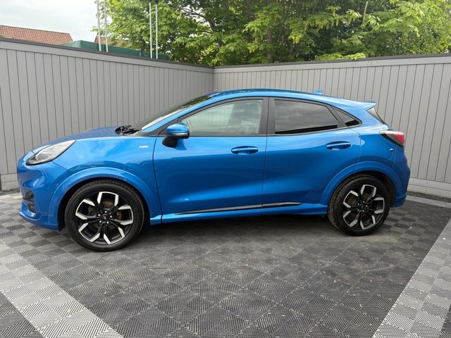 Ford Puma 2020 1.0T Ecoboost Mhev St-line X First Edition Su EN69BRF Blue #3