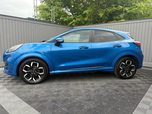 Ford Puma 2020 1.0T Ecoboost Mhev St-line X First Edition Su EN69BRF Blue #4