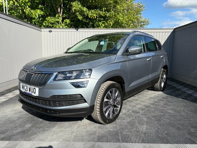 Skoda Karoq 2021 2.0 Tdi Se Drive Suv Euro 6 Grey #2
