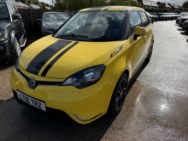 MG MG3 2016 1.5 Vti-tech 3Style Hatchback Manu Yellow