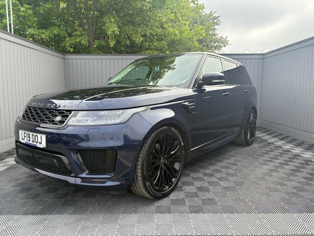 Land Rover Range Rover Sport 2019 3.0 Sd V6 Hse Dynamic Suv 4Wd LF19DOJ Blue #2