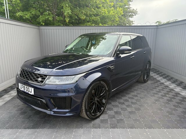 Land Rover Range Rover Sport 2019 3.0 Sd V6 Hse Dynamic Suv 4Wd Blue