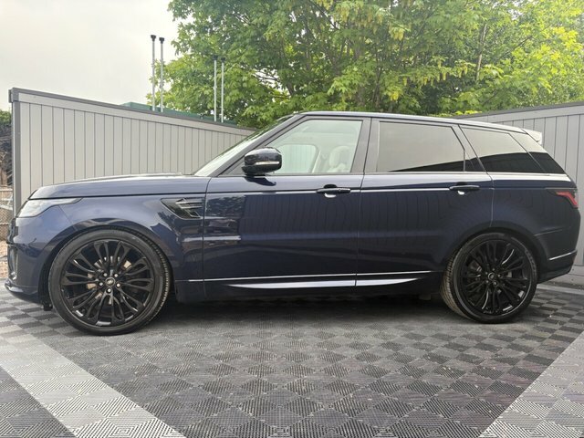 Land Rover Range Rover Sport 2019 3.0 Sd V6 Hse Dynamic Suv 4Wd LF19DOJ Blue #4