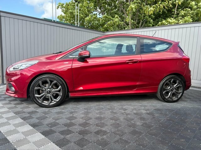 Ford Fiesta 2018 1.0T Ecoboost St-line Hatchback Ma CE18NWB Red #4