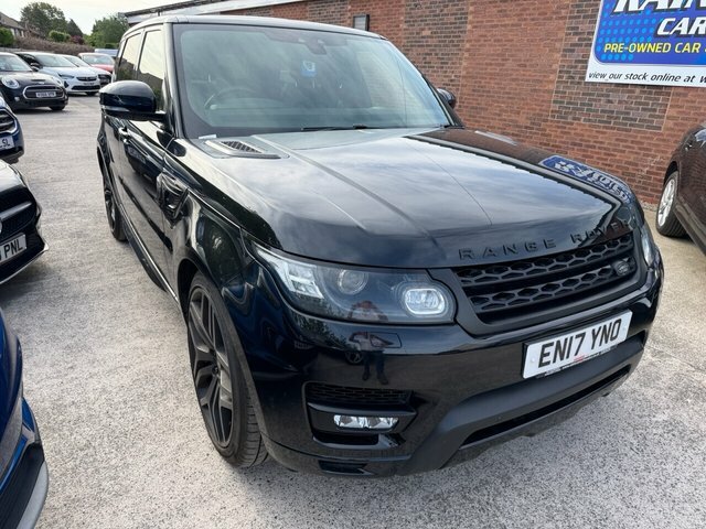Land Rover Range Rover Sport 2017 3.0 Sd V6 Hse Dynamic Suv 4Wd EN17YNO Black #2