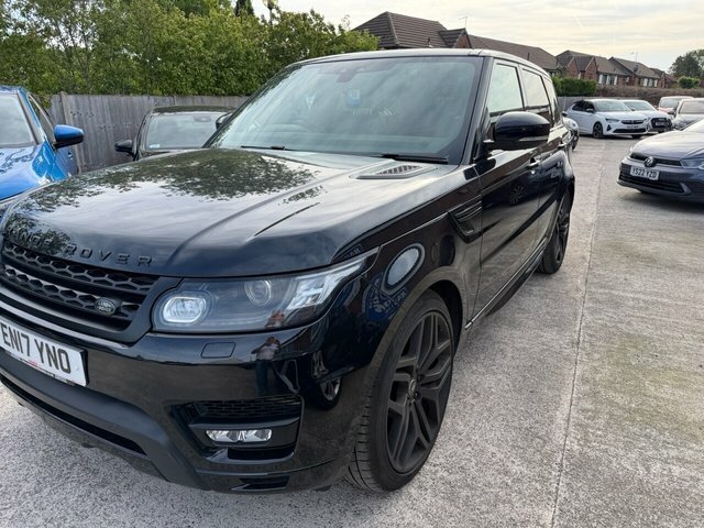 Land Rover Range Rover Sport 2017 3.0 Sd V6 Hse Dynamic Suv 4Wd Black