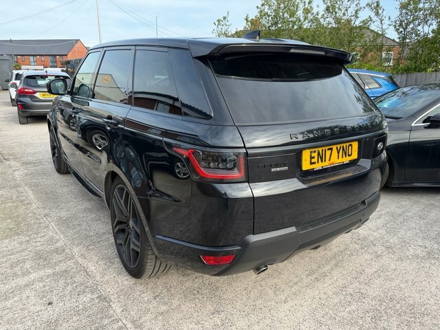 Land Rover Range Rover Sport 2017 3.0 Sd V6 Hse Dynamic Suv 4Wd EN17YNO Black #4