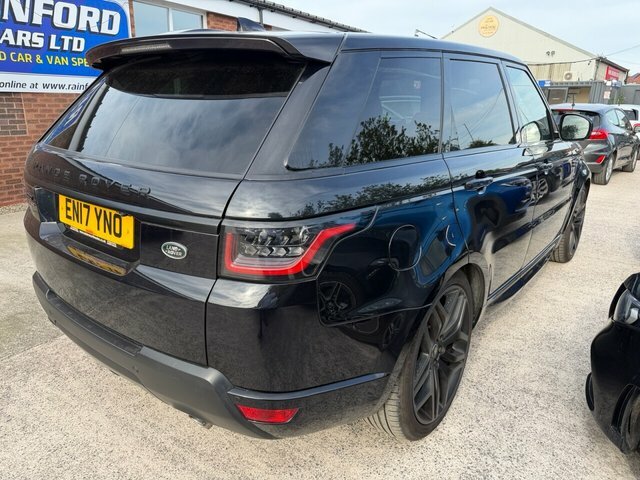 Land Rover Range Rover Sport 2017 3.0 Sd V6 Hse Dynamic Suv 4Wd EN17YNO Black #6