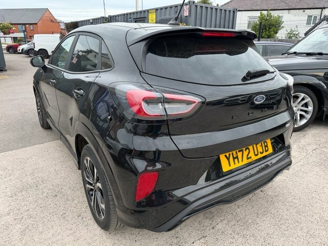 Ford Puma 2022 1.0T Ecoboost Mhev St-line Suv Hyb YH72UJB Black #4