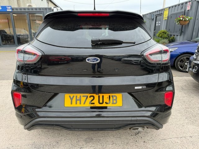 Ford Puma 2022 1.0T Ecoboost Mhev St-line Suv Hyb YH72UJB Black #5
