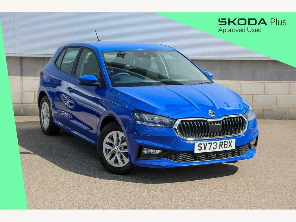 Skoda Fabia 2023 1.0 Tsi 110 Se Comfort Dsg Blue