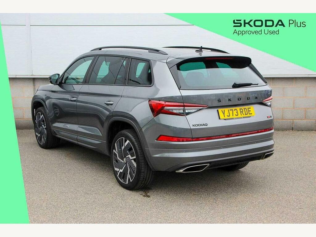 Skoda Kodiaq 2024 2.0 Tsi 245 Vrs 4X4 Dsg 7 Seat YJ73RDE Black #3