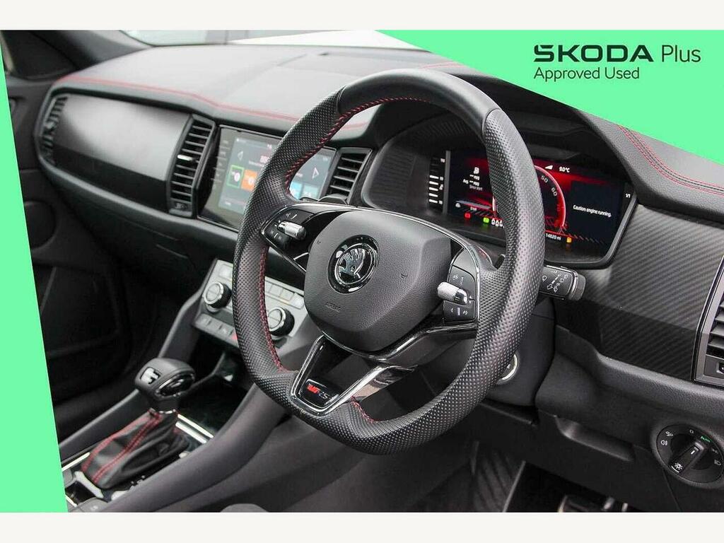 Skoda Kodiaq 2024 2.0 Tsi 245 Vrs 4X4 Dsg 7 Seat YJ73RDE Black #6
