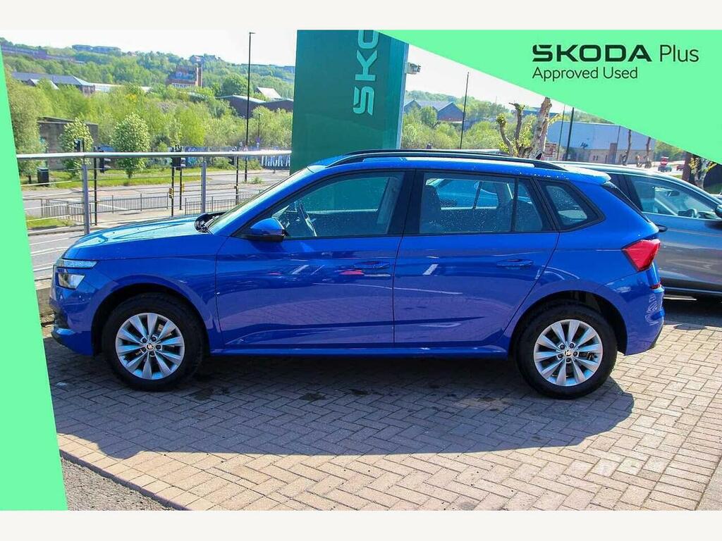 Skoda Kamiq 2021 1.0 Tsi 95 S FG71SYH Blue #4