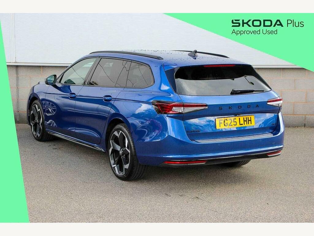 Skoda Superb 2025 2.0 Tdi 193 Sportline 4X4 Dsg FG25LHH Blue #3