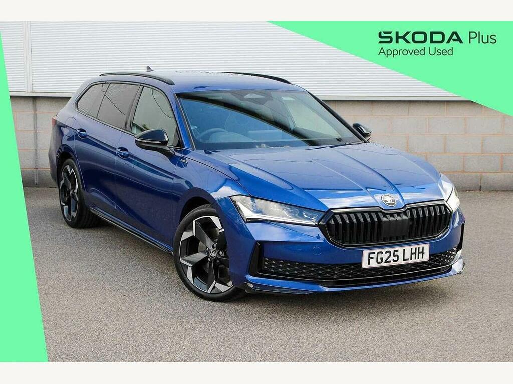 Skoda Superb 2025 2.0 Tdi 193 Sportline 4X4 Dsg Blue