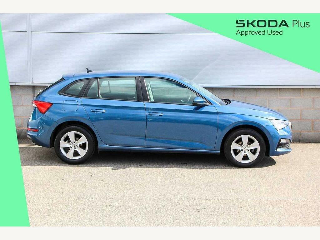Skoda Scala 2021 1.0 Tsi 95 Se Blue #4