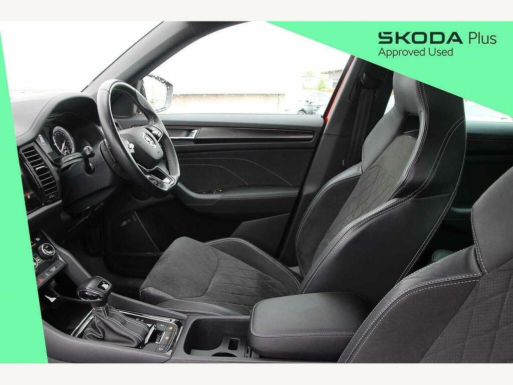 Skoda Kodiaq 2022 1.5 Tsi Sport Line Dsg 7 Seat FN22ORJ Red #2