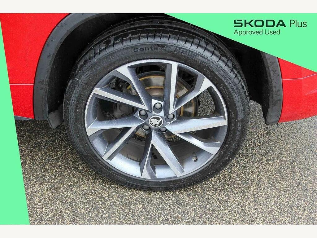 Skoda Kodiaq 2022 1.5 Tsi Sport Line Dsg 7 Seat FN22ORJ Red #5