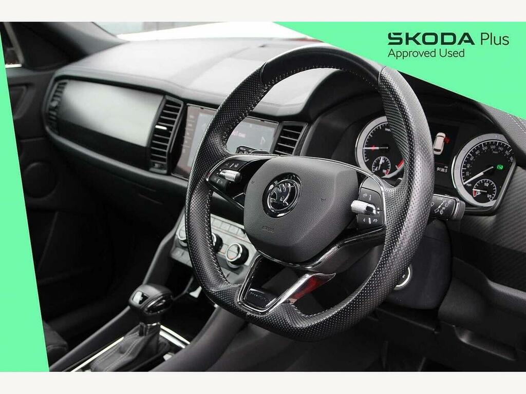 Skoda Kodiaq 2022 1.5 Tsi Sport Line Dsg 7 Seat FN22ORJ Red #6
