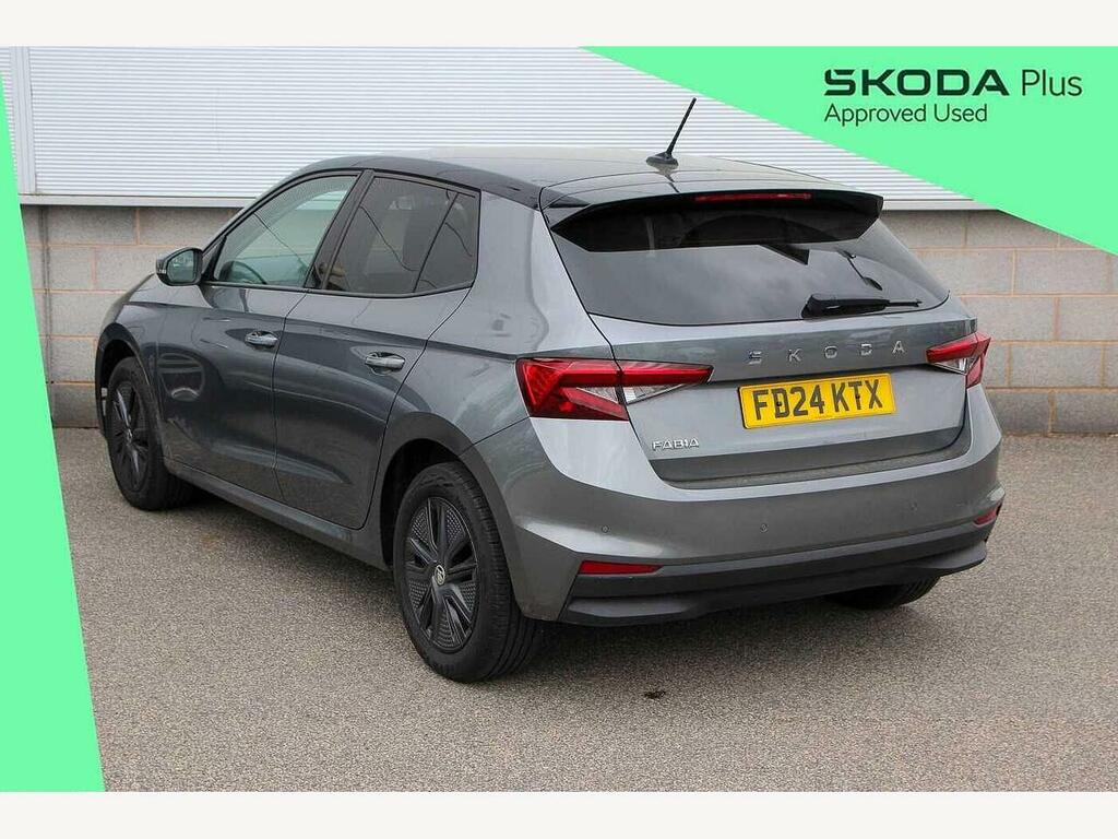 Skoda Fabia 2024 1.0 Tsi Colour Edition FD24KTX Grey #3