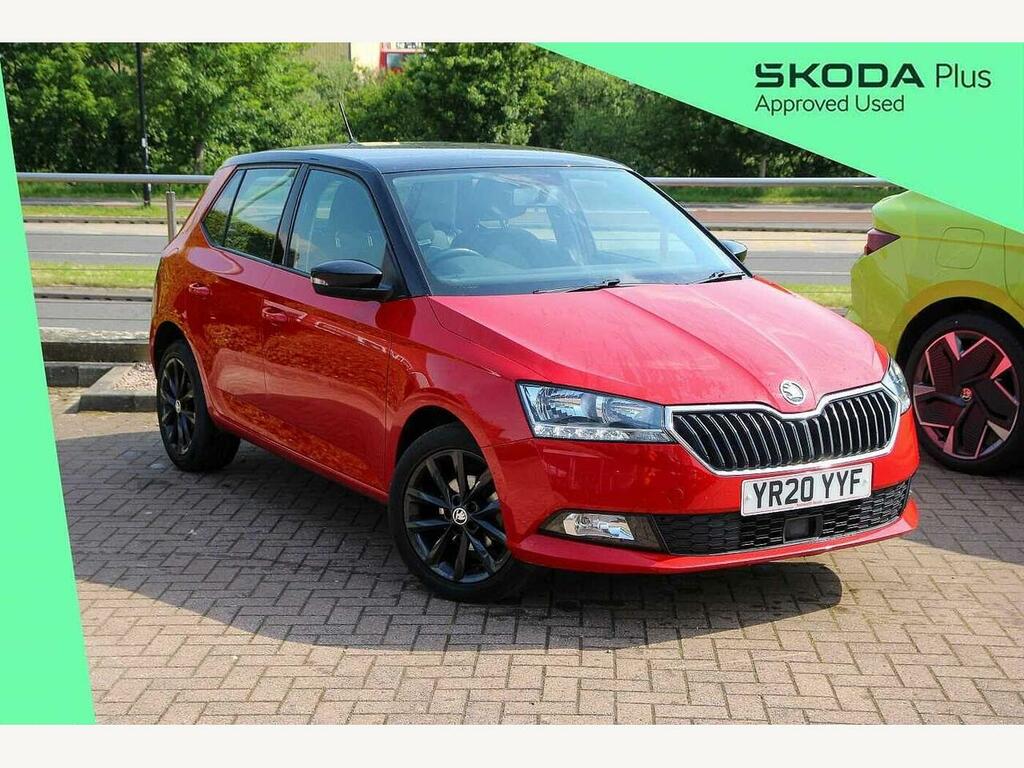 Skoda Fabia 2020 1.0 Mpi Colour Edition Red