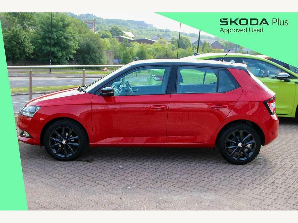 Skoda Fabia 2020 1.0 Mpi Colour Edition YR20YYF Red #4