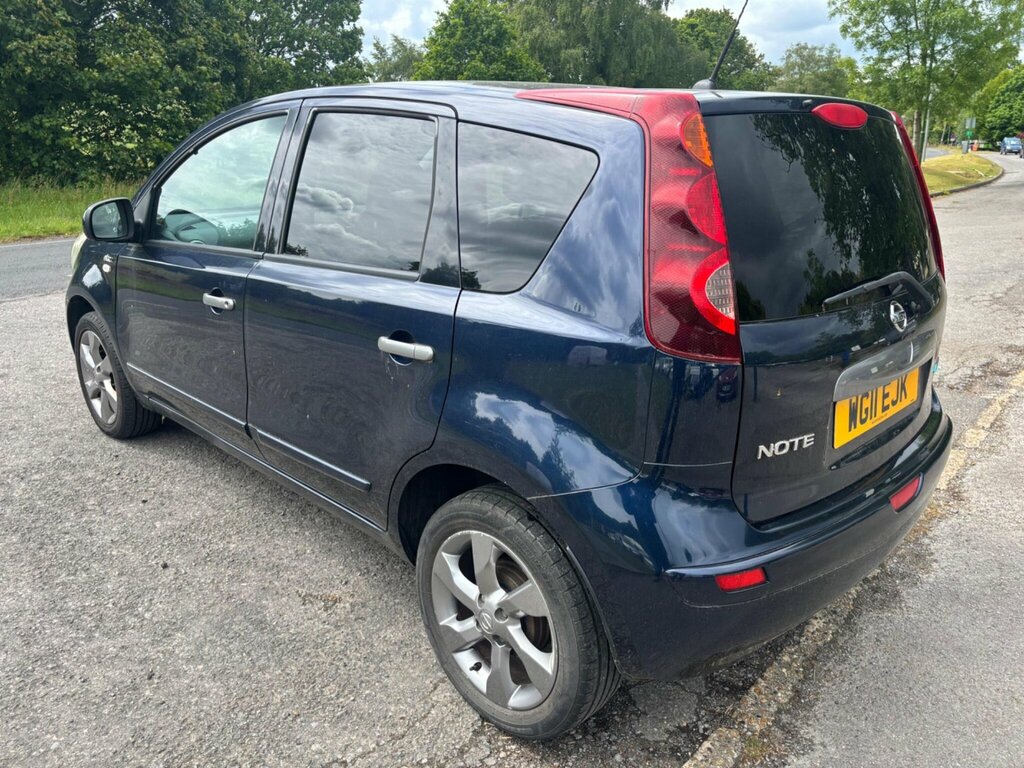 Nissan Note 1.4 16V N-tec Euro 5 WG11EJK Blue #6
