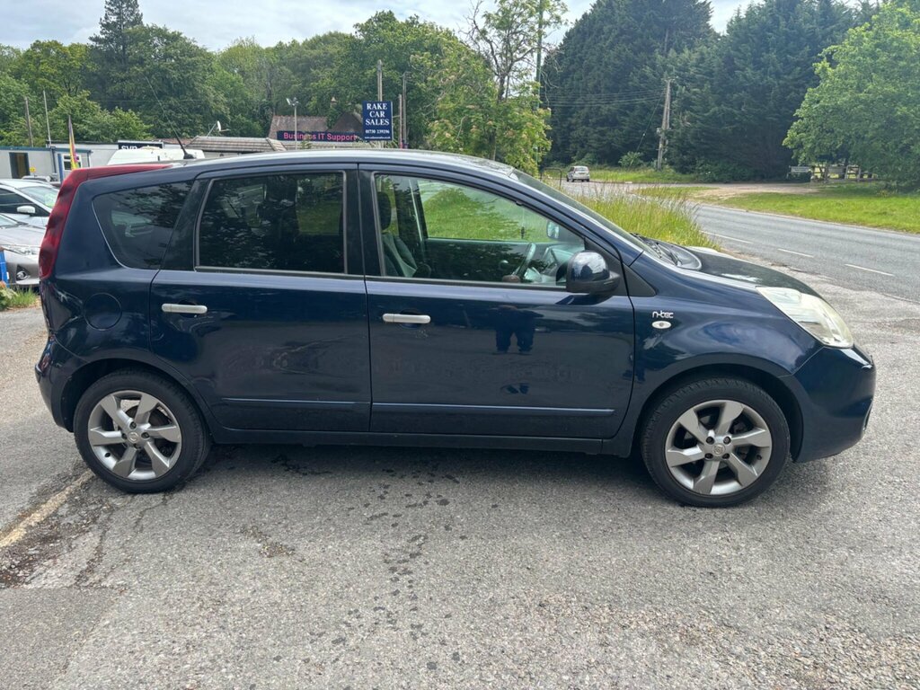 Nissan Note 1.4 16V N-tec Euro 5 WG11EJK Blue #4